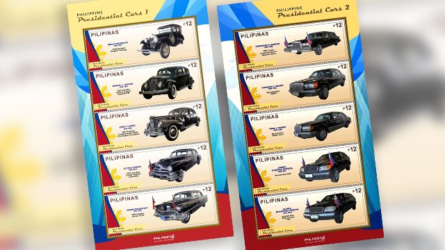 LOOK: Classic Presidential cars on commemorative stamps