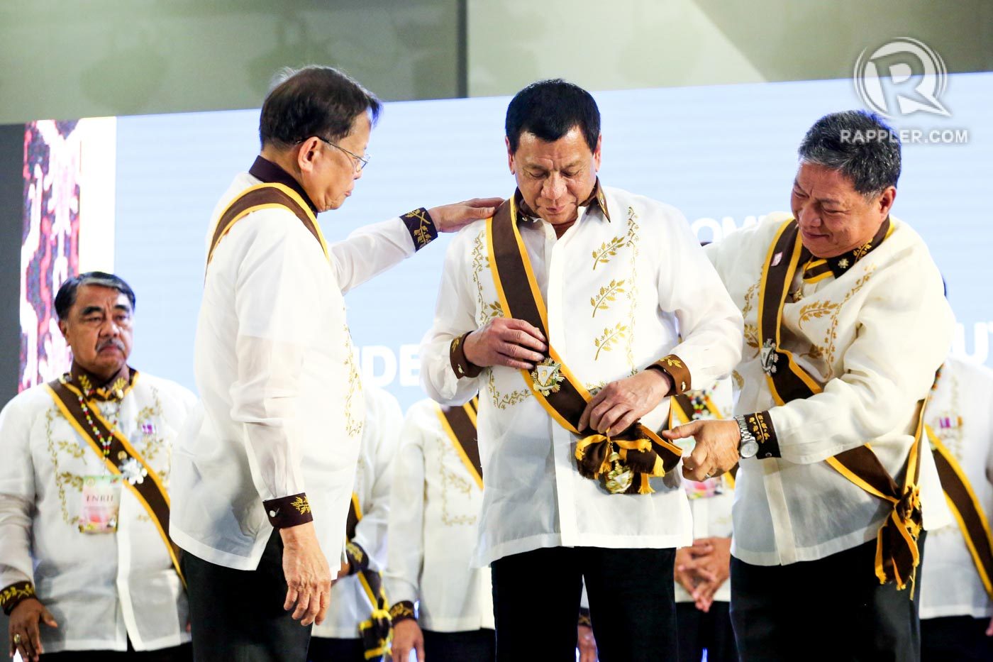Is Duterte just choosy about awards, honors he accepts?