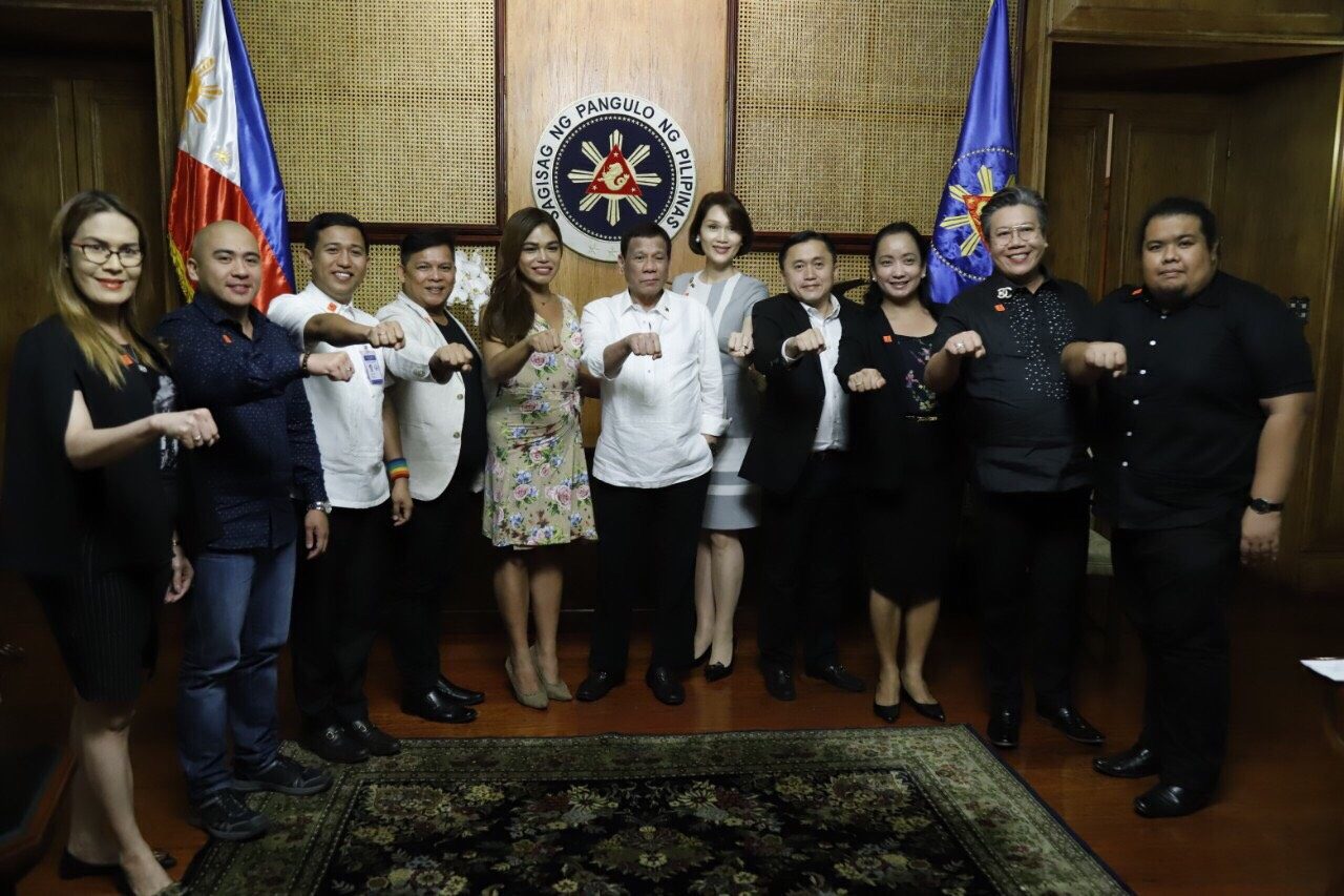 LGBTQ+ commission proposed during Duterte meeting with Gretchen Diez