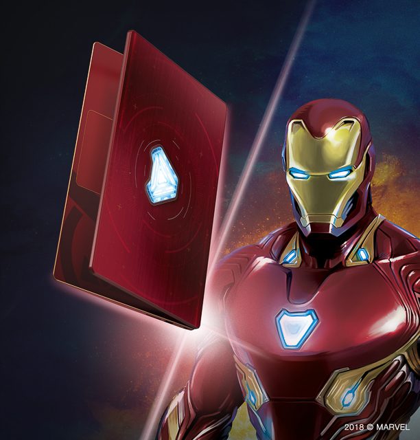 SWIFT 3. Iron Man-themed Acer laptop, P69,999. Photo from acer.com 