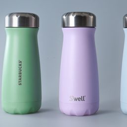 LOOK: The new Starbucks Philippines x S’well travel bottle collection