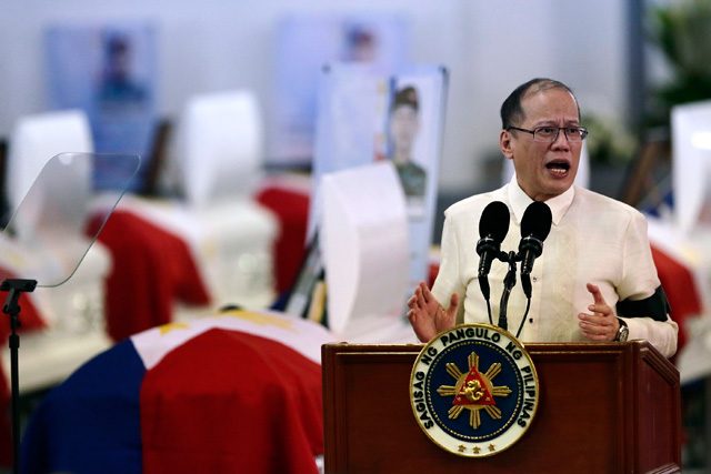 Political foes ‘taking advantage’ of Mamasapano probe – Aquino