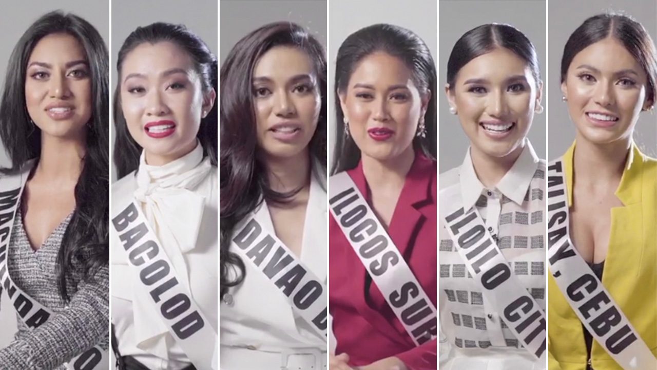 WATCH: Binibining Pilipinas 2019 candidates on what it takes to be Miss Universe Philippines