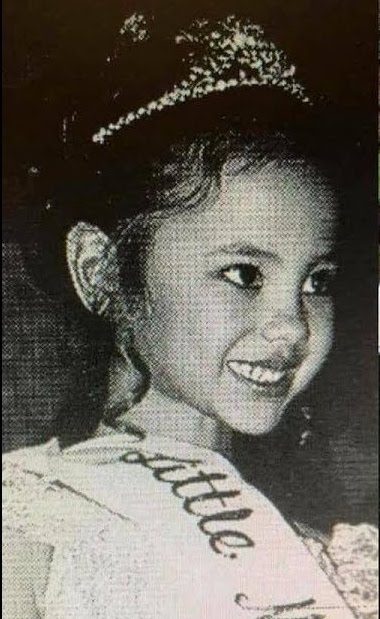THEN. A young Catriona Gray competing as Miss Philippines Australia. 