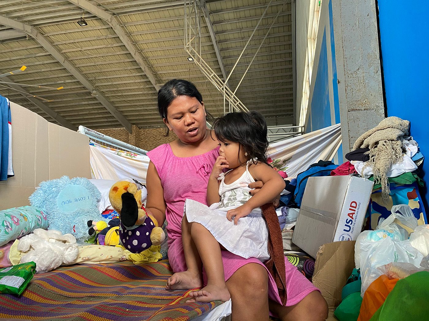 WATCH: Pregnant Taal evacuees worry for the day they’ll give birth