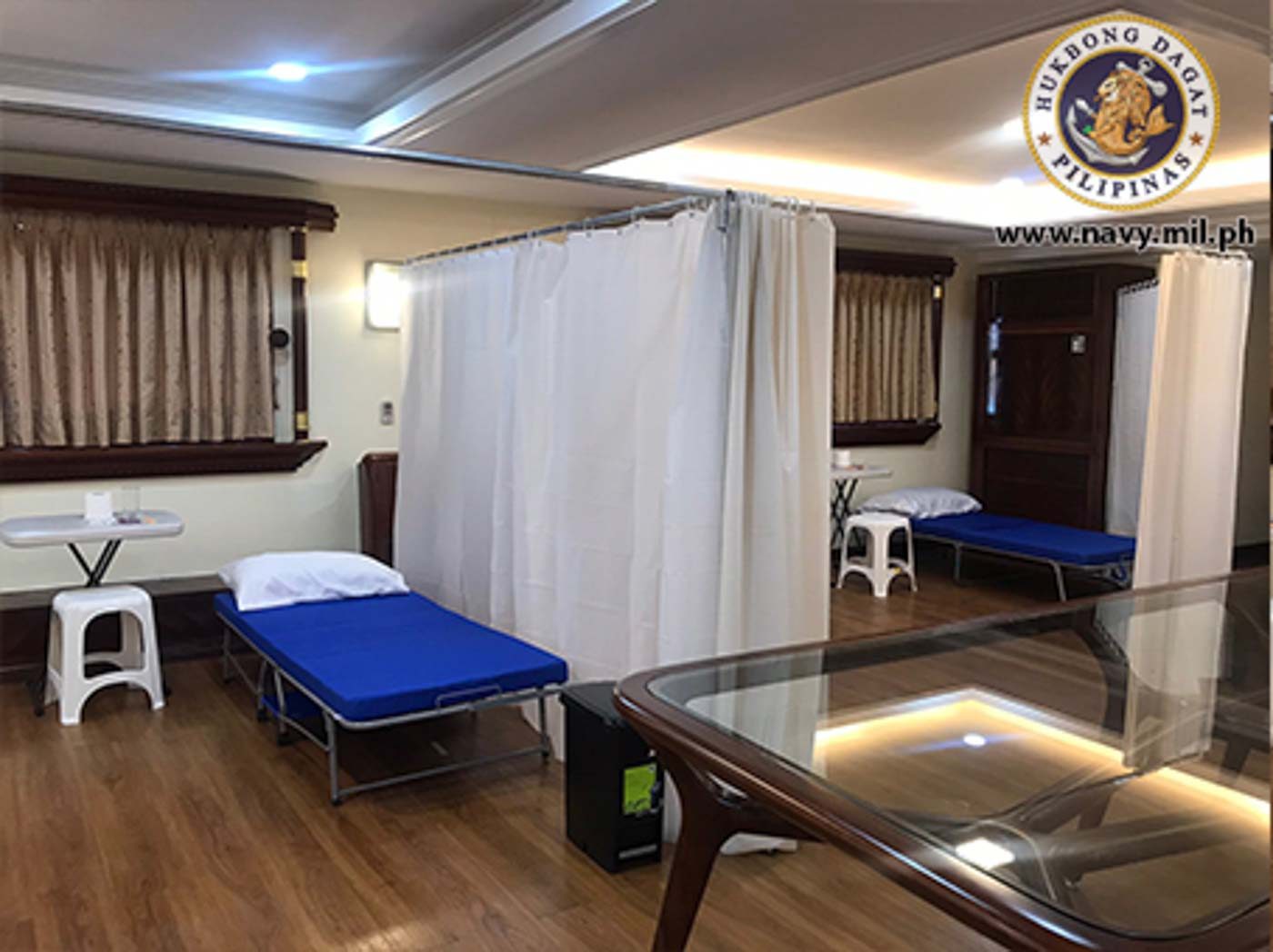 LOOK: Philippines’ presidential yacht set to take in coronavirus patients