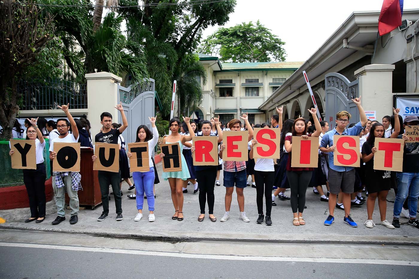 Youth groups deliver alternative SONA on drug-related killings