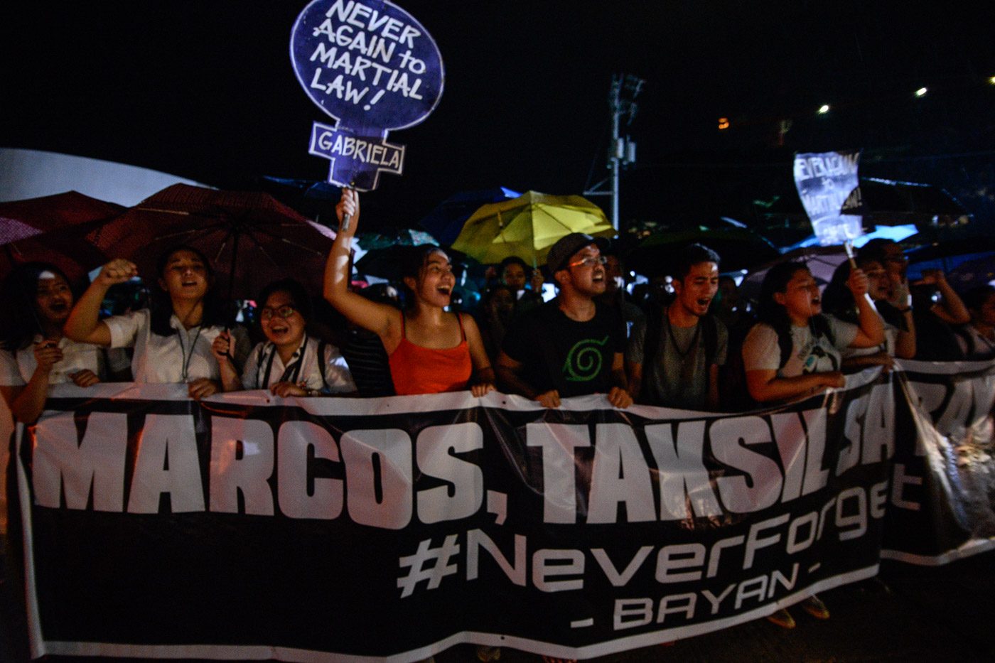 Schedule: November 25 rallies vs Marcos