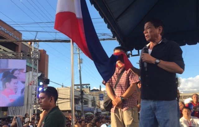 Agusan del Norte mayors back Duterte’s presidential bid