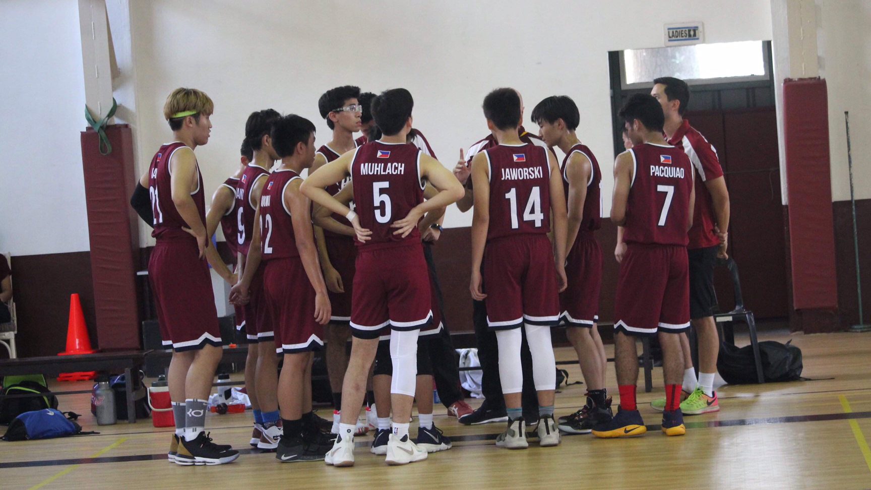 Pacquiao son suits up for Brent Manila in ISAC boys basketball