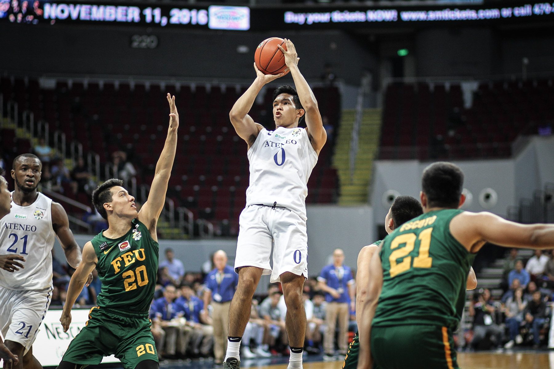 Ateneo trumps FEU to tie for second place