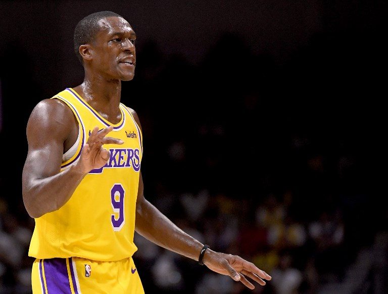 Lakers guard Rondo to have surgery on broken right hand
