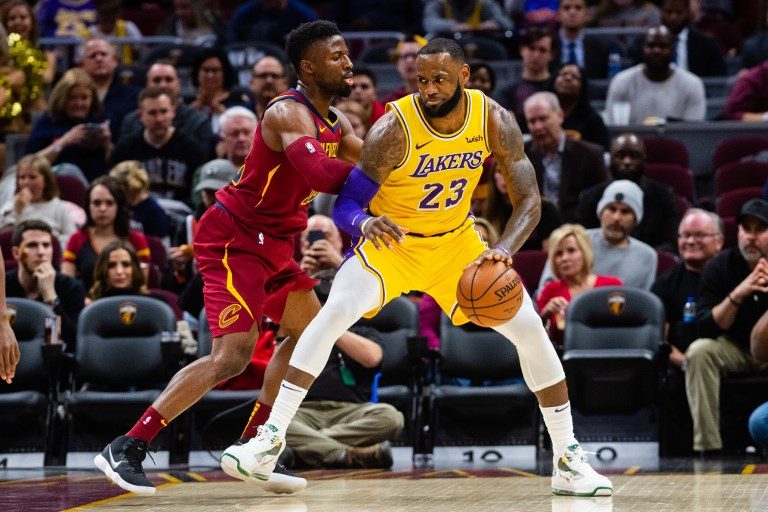 Lakers rally past Cavs in LeBron’s emotional return to Cleveland