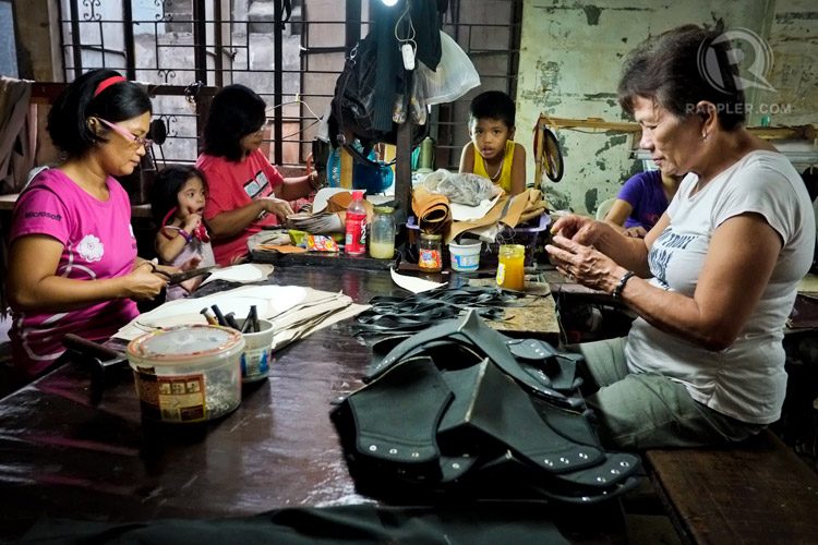 FAMILY AFFAIR. The craft and business of shoe making is handed from one generation to next.