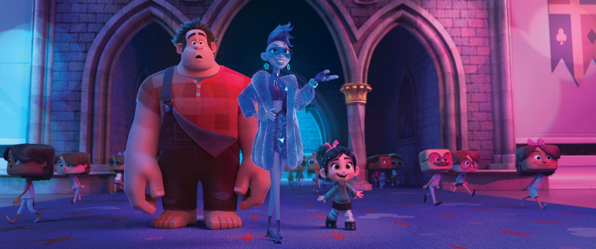 WRECK IT RALPH 2.  In 'Ralph Breaks the Internet: Wreck It Ralph 2,' game bad guy Ralph and his fellow misfit Vanellope von Schweetz venture into the expansive and thrilling world of the Internet  Photo from Disney 