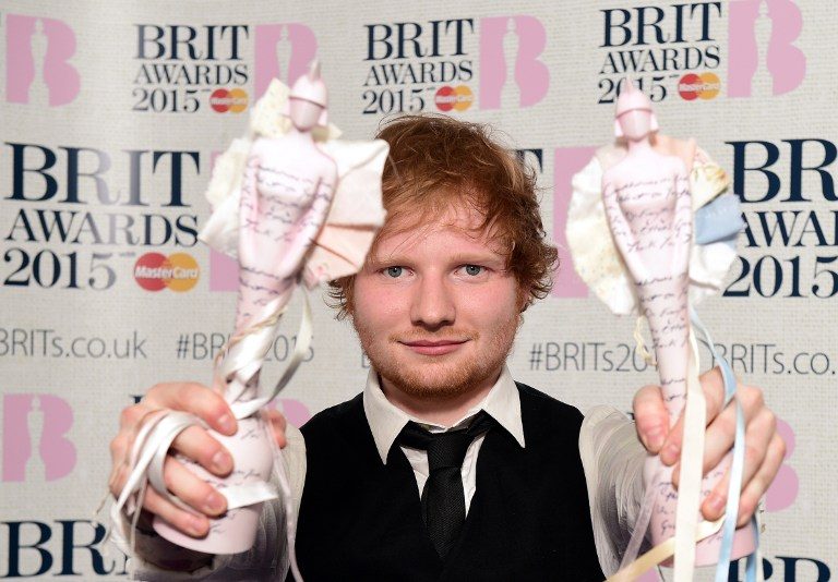 Brit Awards: Double wins for Sheeran, Smith as Madonna tumbles
