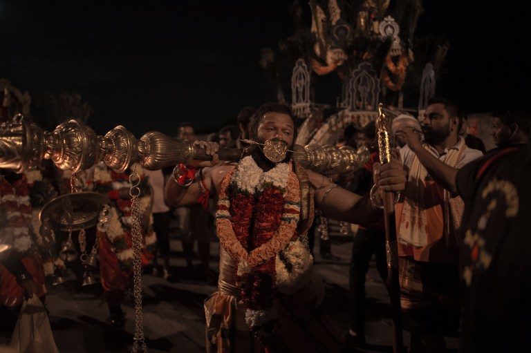 Carnival scenes as Malaysian Hindus mark Thaipusam