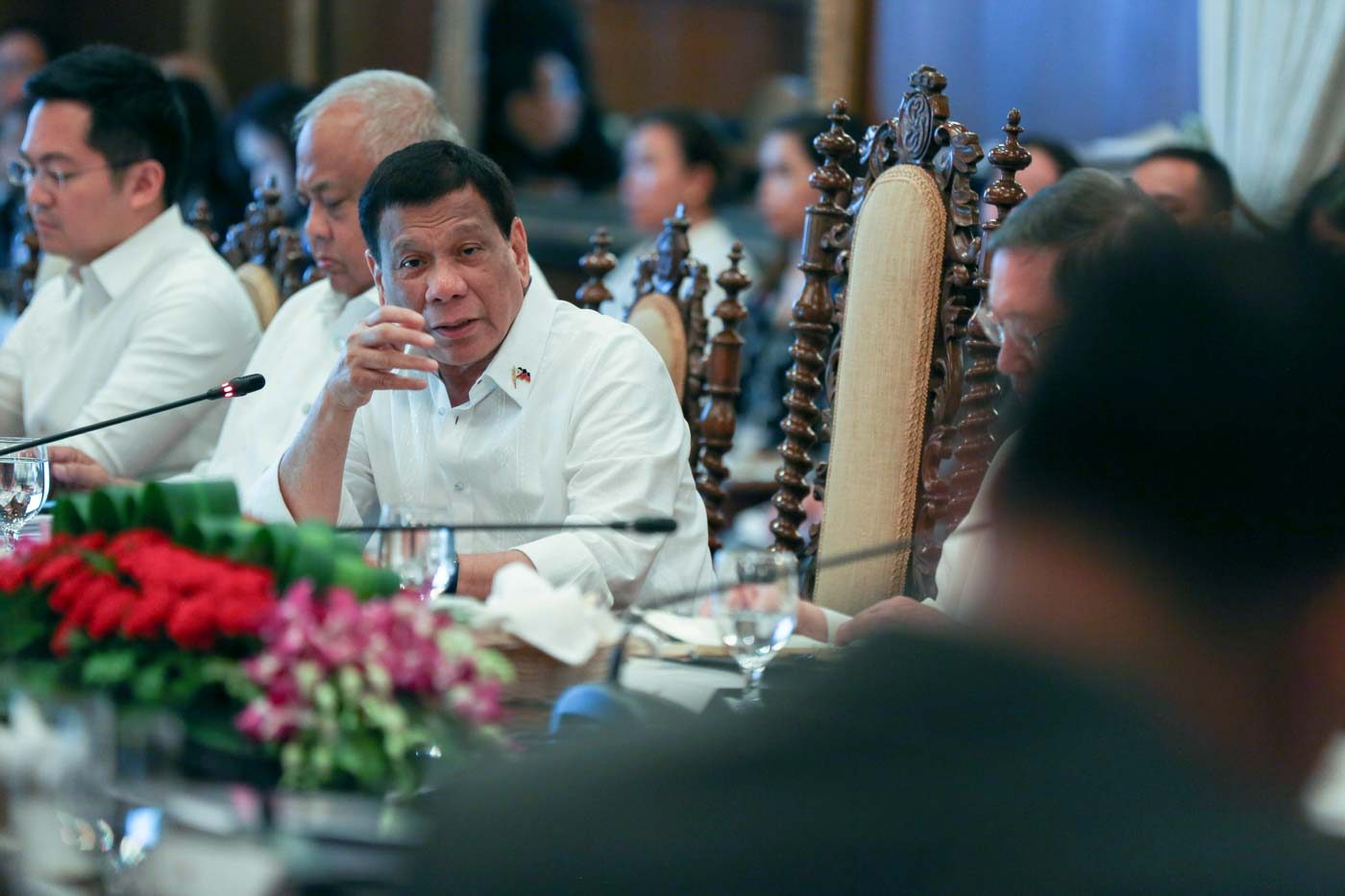 Cabinet members hail Duterte at halfway mark of presidency