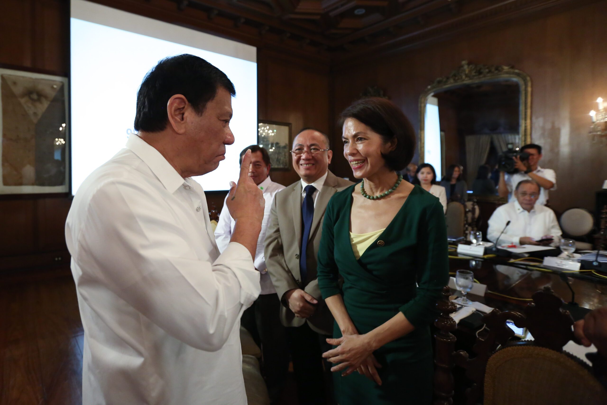 Gina Lopez asks Duterte not to lift ban on open-pit mining