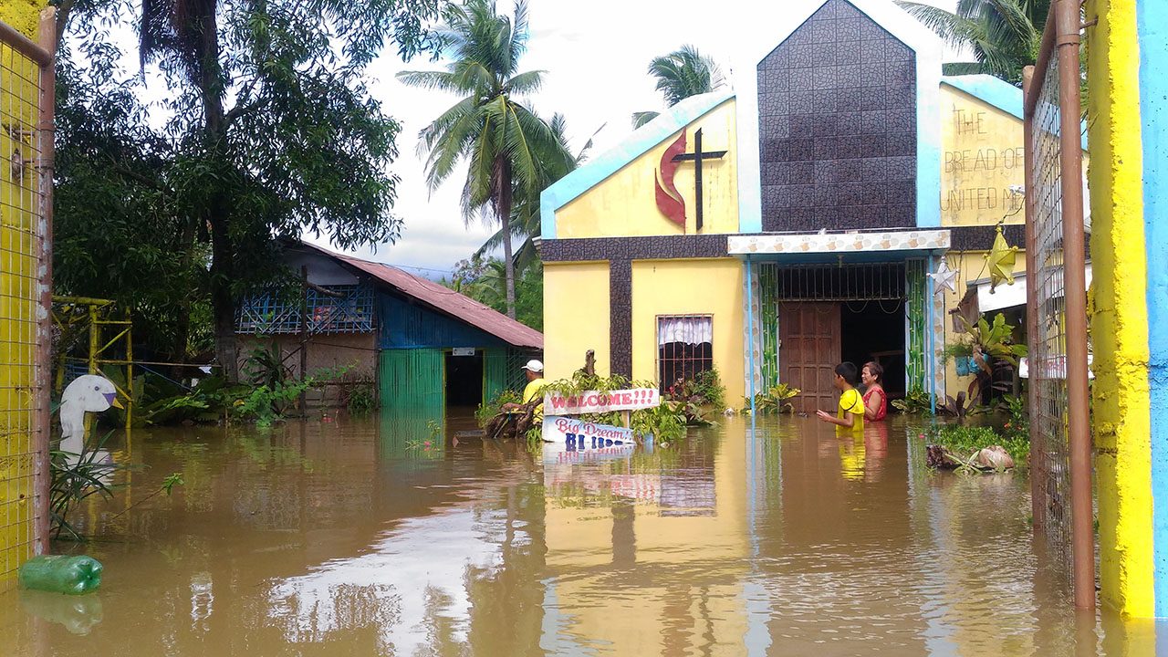 Low pressure area triggers floods in Palawan
