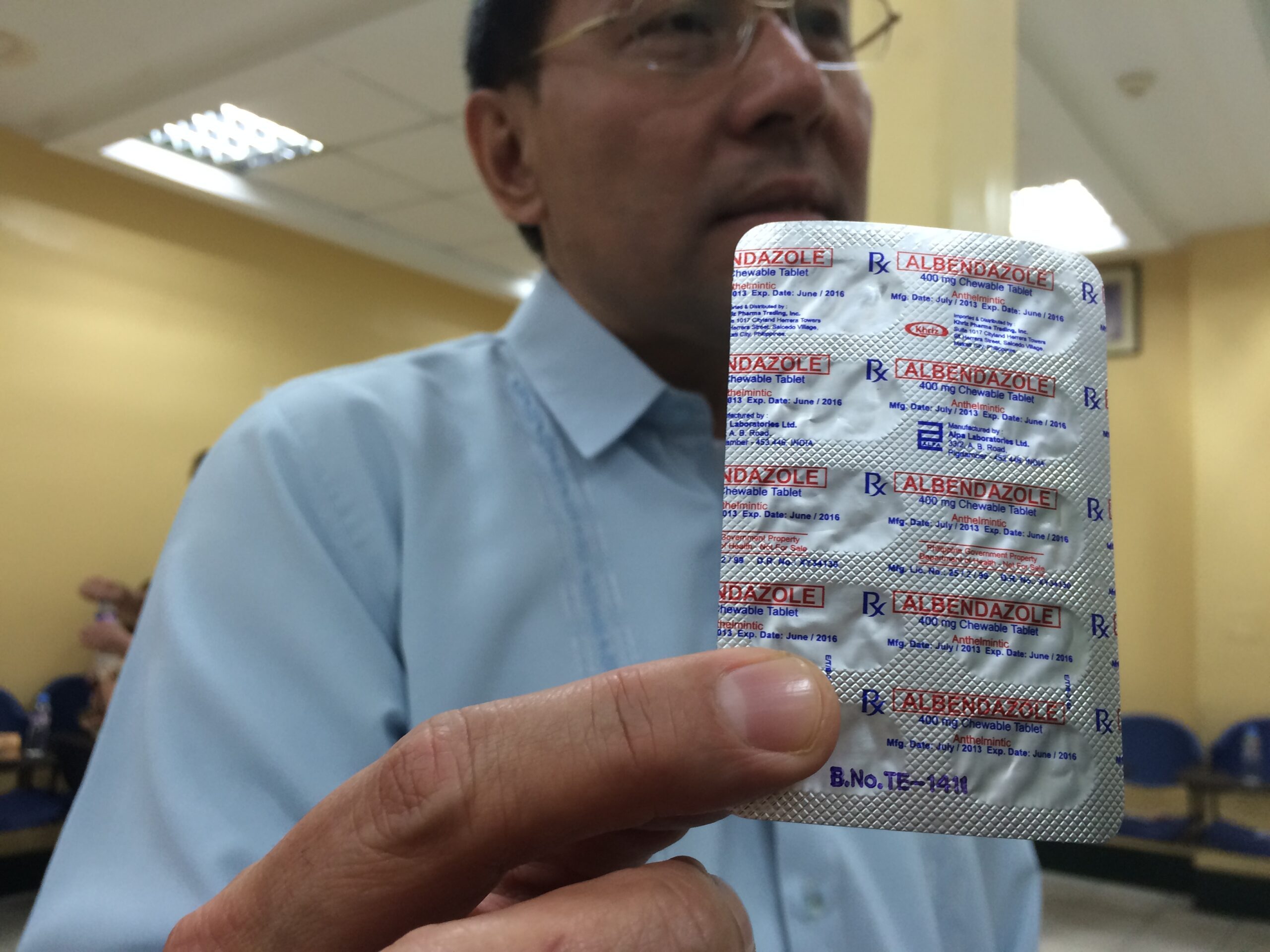 DOH looks into ‘expired’ deworming medicine claim