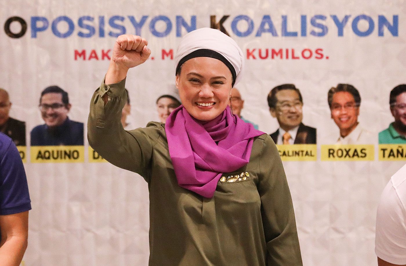 THE MARANAO FIGHTER. Samira Gutoc is a respected civic leader in war-torn Marawi City. Photo by Darren Langit/Rappler    