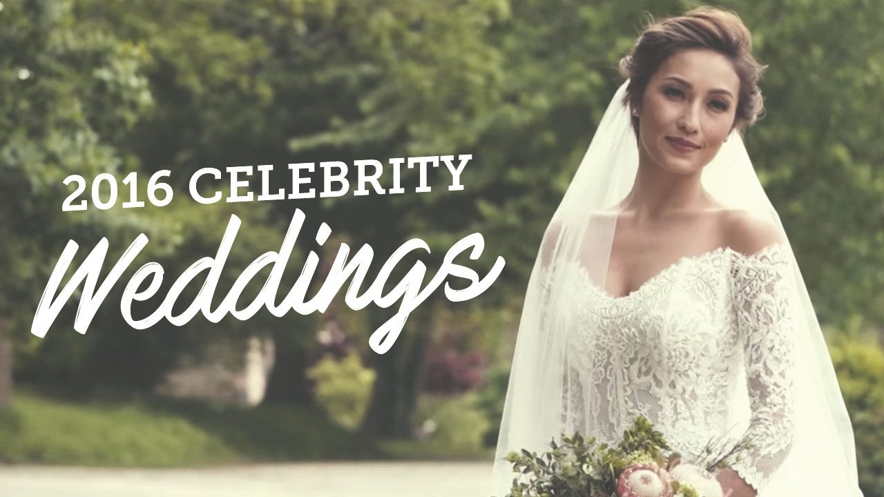 2016: The year in celebrity weddings