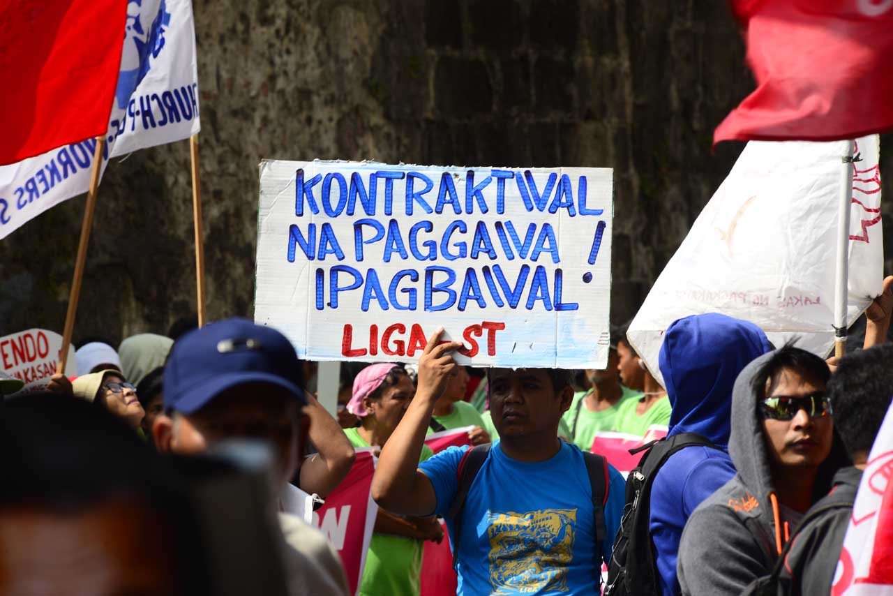 Labor group to Malacañang: Don’t pass fight vs contractualization to Congress