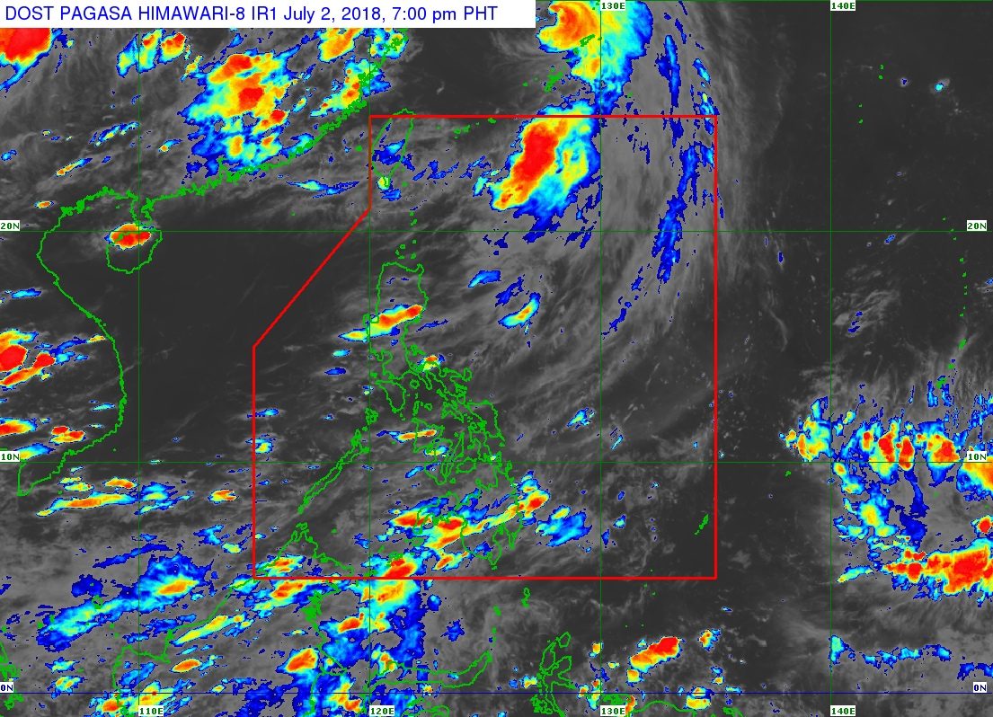 Southwest monsoon to affect Palawan, Mindoro on July 3