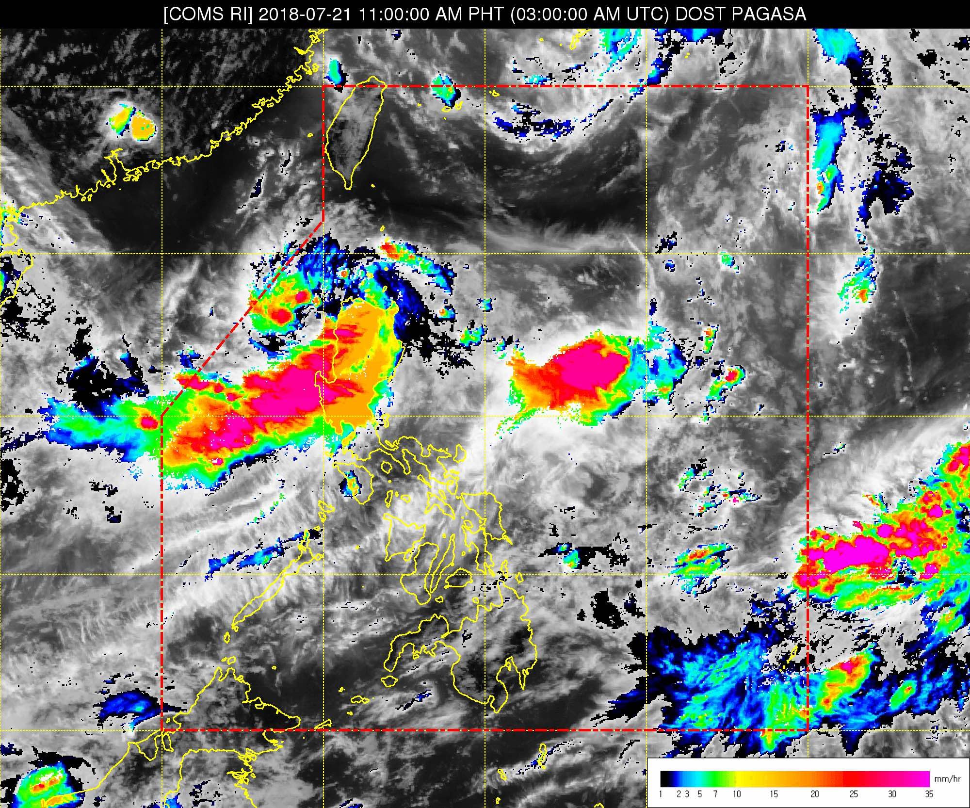 LPA now Tropical Depression Josie, enhancing monsoon