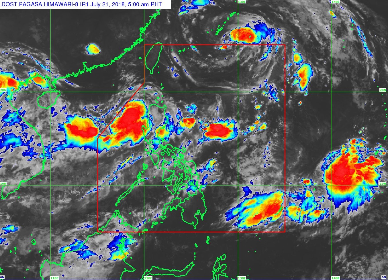 Severe Tropical Storm Inday out, potential Josie in