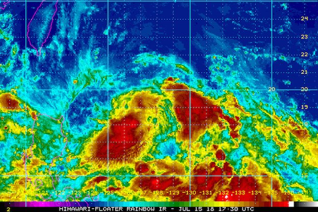 Tropical Depression Henry slows down over PH Sea