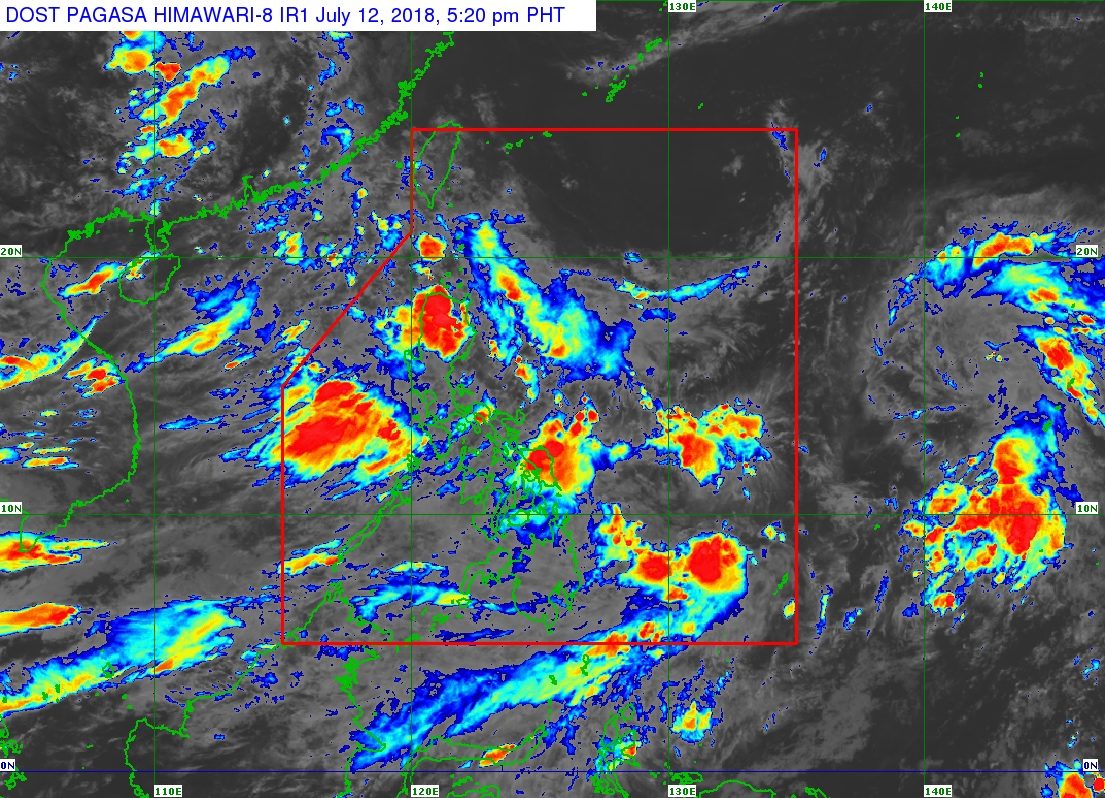 Parts of Luzon, Visayas to have monsoon rain on July 13
