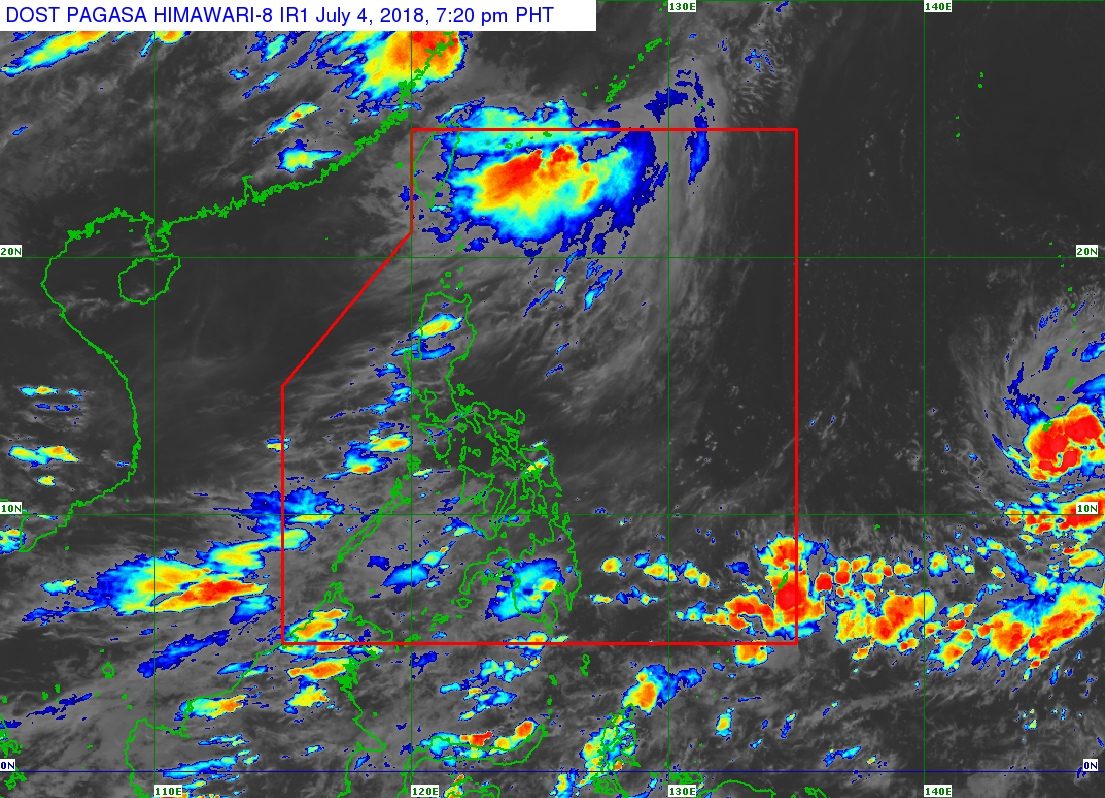 Southwest monsoon to affect parts of Luzon, Visayas on July 5