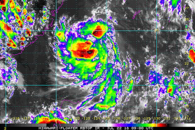 Tropical Depression Josie moving away, monsoon threat remains