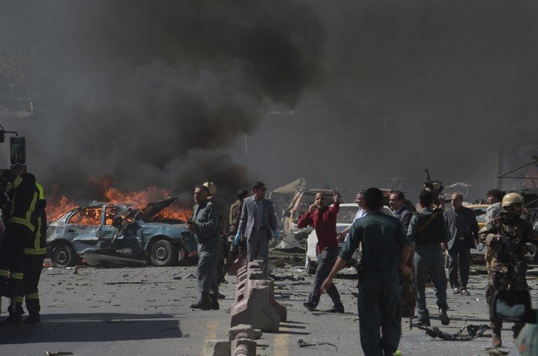 Global outrage after ‘barbaric’ Kabul truck bomb kills 90