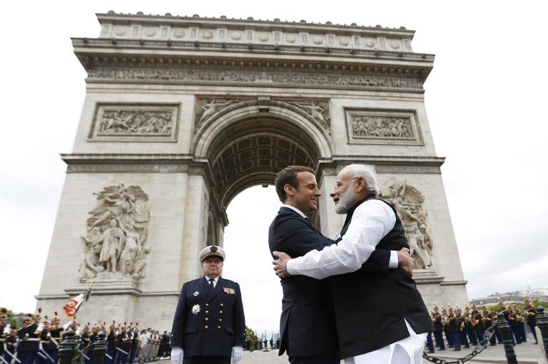 Modi tells Macron India will ‘go beyond’ Paris climate accord