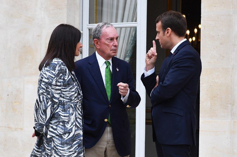 Bloomberg leads mass coalition declaring support for Paris climate deal