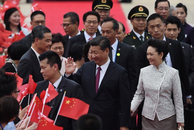 China’s President Xi visits divided Hong Kong
