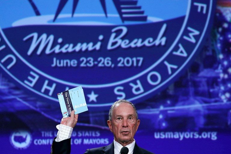 Ex-NYC mayor Bloomberg to grant $200M to U.S. cities