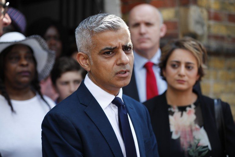 London mayor admits public anger over deadly fire