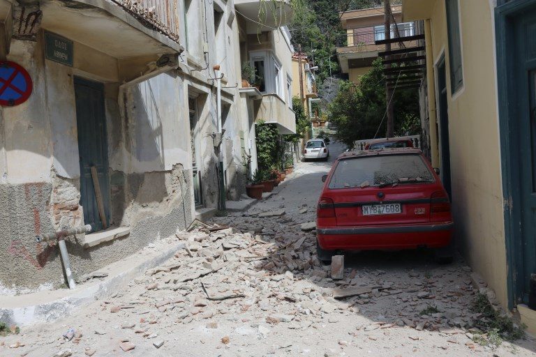 One dead as 6.3-magnitude earthquake rocks Greek islands