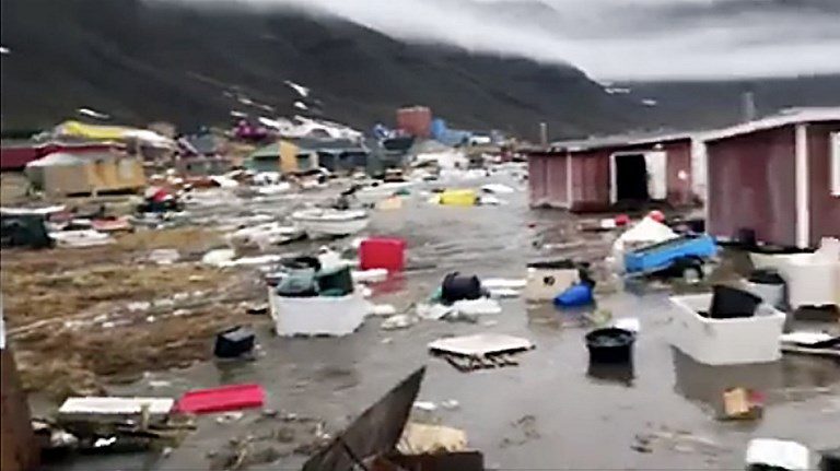 4 missing after tsunami hits Greenland