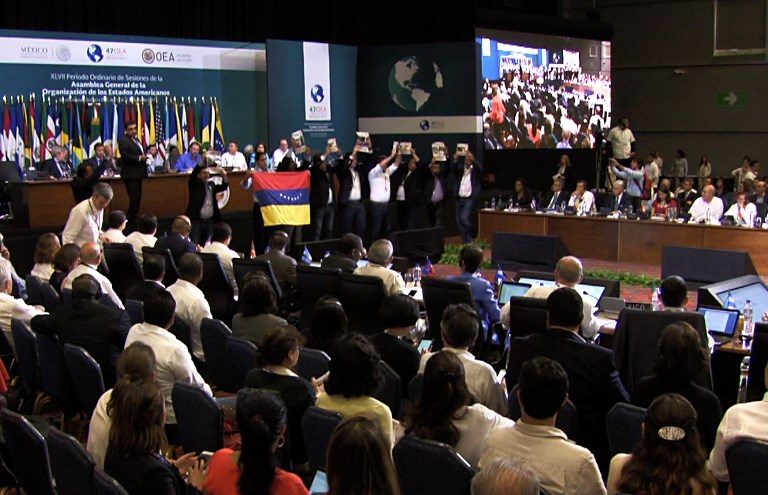Divided region fails to adopt resolution on Venezuela