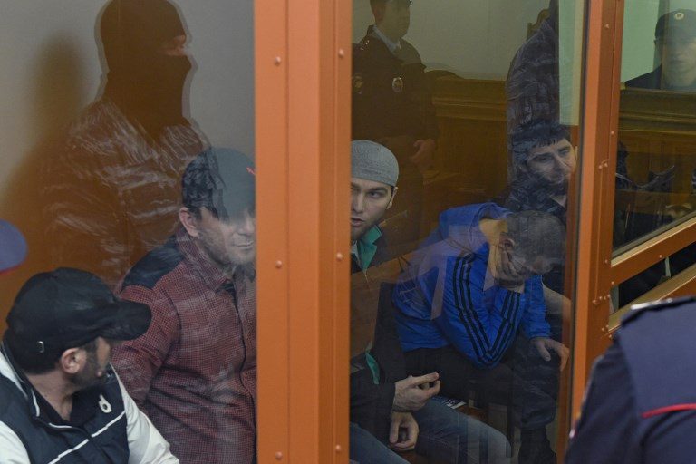 Russia sentences Nemtsov hitmen to lengthy jail terms