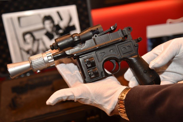 Han Solo’s ‘Return of the Jedi’ blaster sells for $550,000