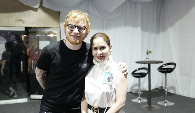 LOOK: Jinkee Pacquiao meets Ed Sheeran