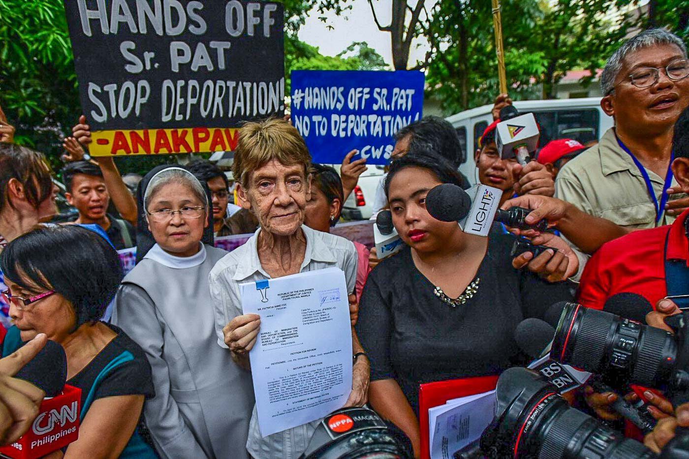 Makabayan lawmakers seek Filipino citizenship for Sister Patricia Fox