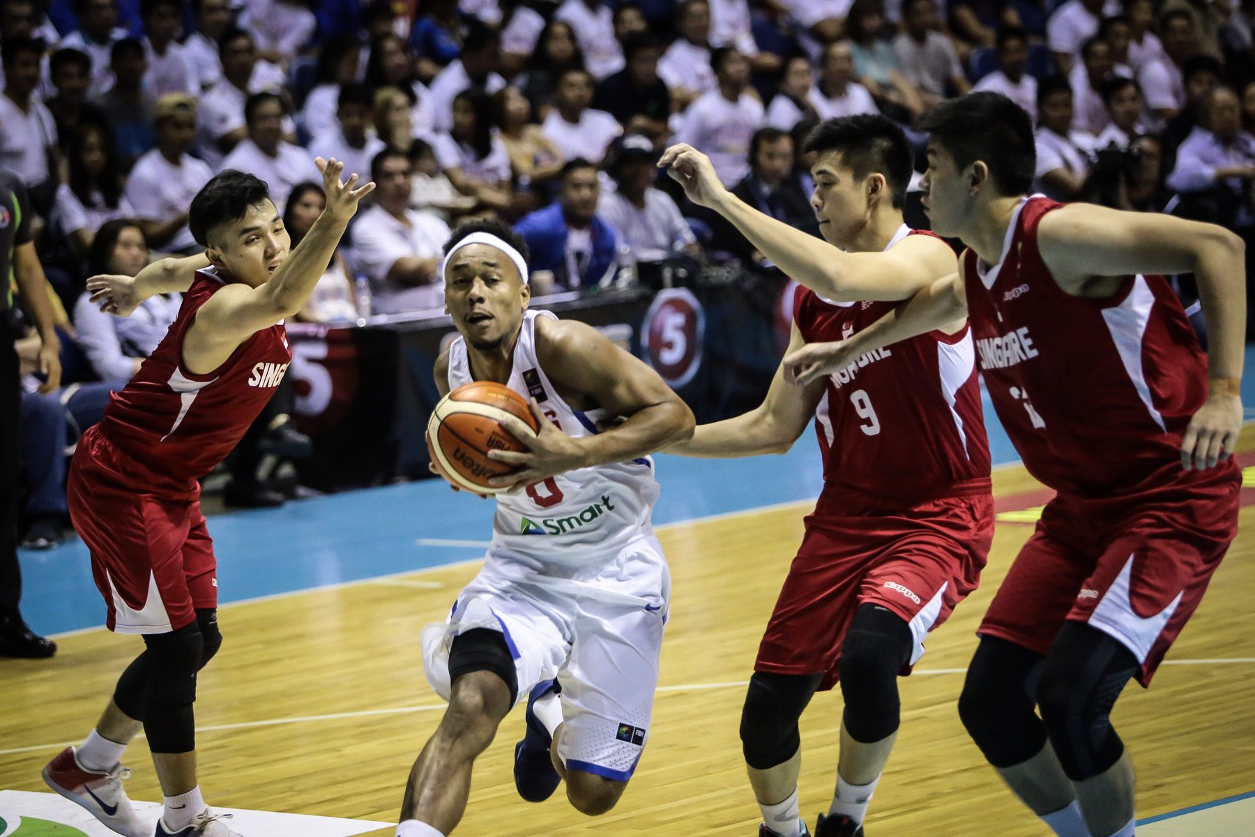 Gilas Pilipinas rolls on to second win at Singapore’s expense