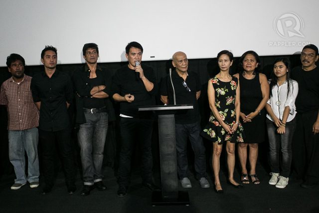 IN PHOTOS: Brillante Mendoza, cast of ‘Taklub’ at special screening